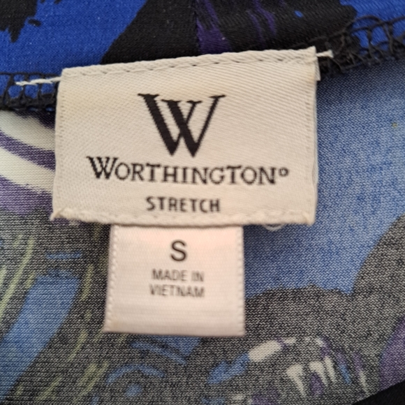WORTHINGTON WOMEN'S LONG SLEEVE TOP BLOUSE SIZE SMALL - Picture 6 of 6